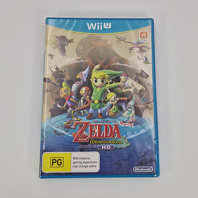 The Legend of Zelda The wind Waker HD (Australia) Nintendo Wii U, Sealed