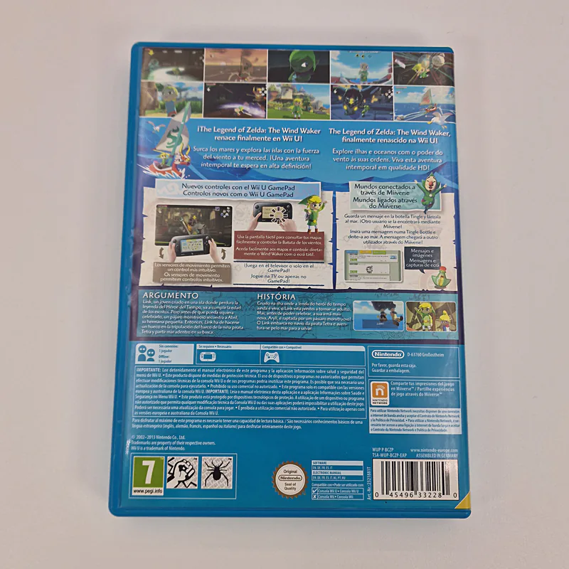 The Legend of Zelda The wind Waker HD (Spain/Portugal) Nintendo Wii U - 이미지 2/4