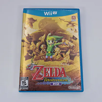 The Legend of Zelda The wind Waker HD Gold Cover (United States) GameStop Exclusive, Nintendo Wii U