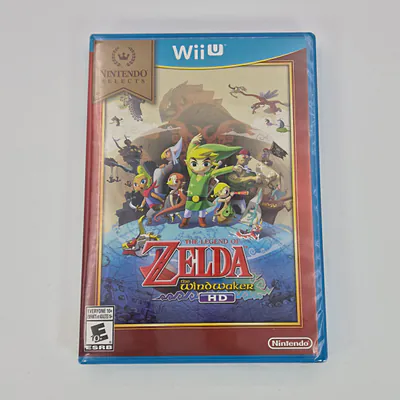 The Legend of Zelda The wind Waker HD Nintendo Selects (United States) Nintendo Wii U, Sealed