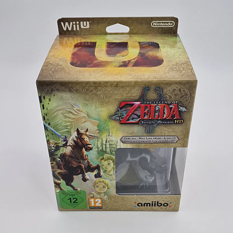 The Legend of Zelda Twilight Princess HD Limited Edition (Europe) Nintendo Wii U, New - 이미지 2/14
