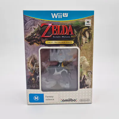 The Legend of Zelda Twilight Princess HD - Limited Edition (Australia) Nintendo Wii U, New