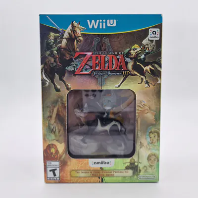 The Legend of Zelda Twilight Princess HD Limited Edition Wolf Link (United States) Nintendo Wii U, Sealed