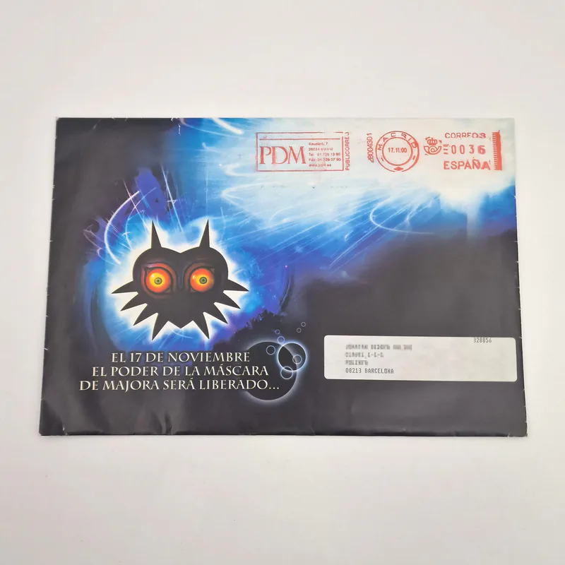 The Legend of Zelda Majora's Mask Club Nintendo Letter (Spain) Launch announcement - 이미지 2/11