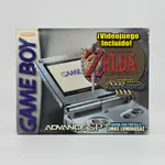 Game Boy Advance SP AGS-101 Pearl Blue - The Legend of Zelda A Link to The Past (Mexico) - 縮圖 1