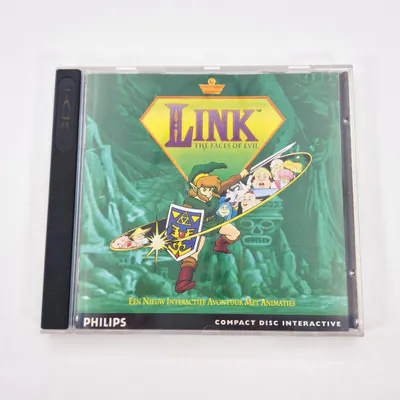 Link The Faces of Evil (Netherlands) Philips CD-i - 2nd Print