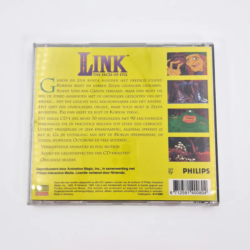 Link The Faces of Evil (Netherlands) Philips CD-i - 2nd Print - Imagen 2 de 5