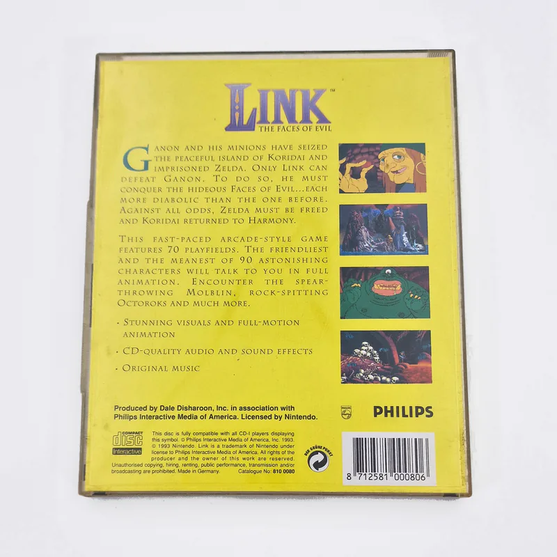 Link The Faces of Evil (United Kingdom) Philips CD-i (Not for Resale) - Image 2 of 5