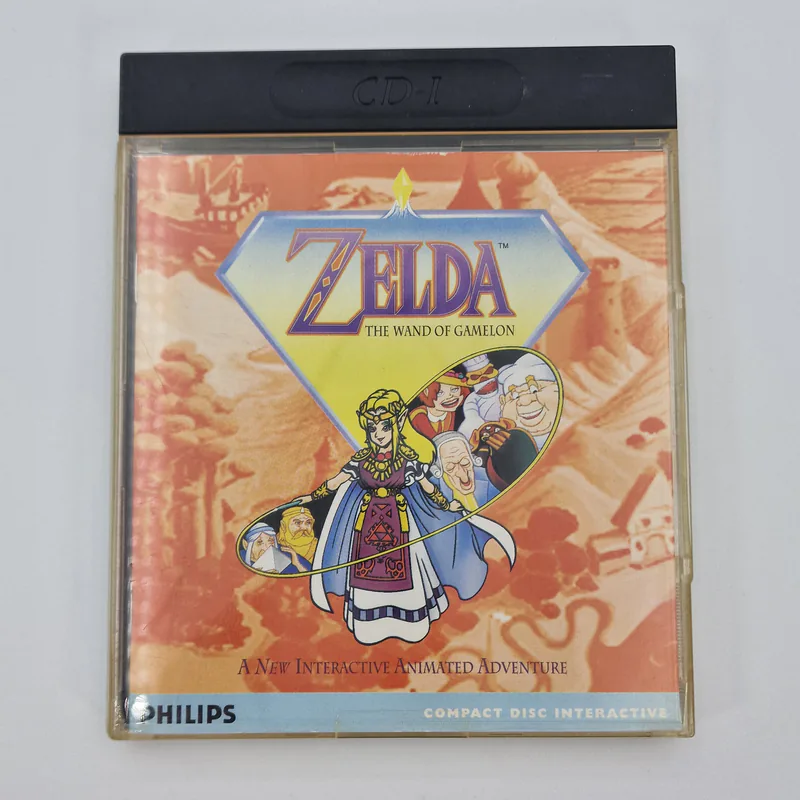 Zelda The Wand of Gamelon (United Kingdom) Philips CD-i - Vertical Box - 이미지 2/6