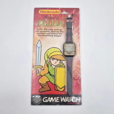 Nintendo - The Legend of Zelda Game & Watch Quartz Alarm (United Kingdom) Blister, Sealed