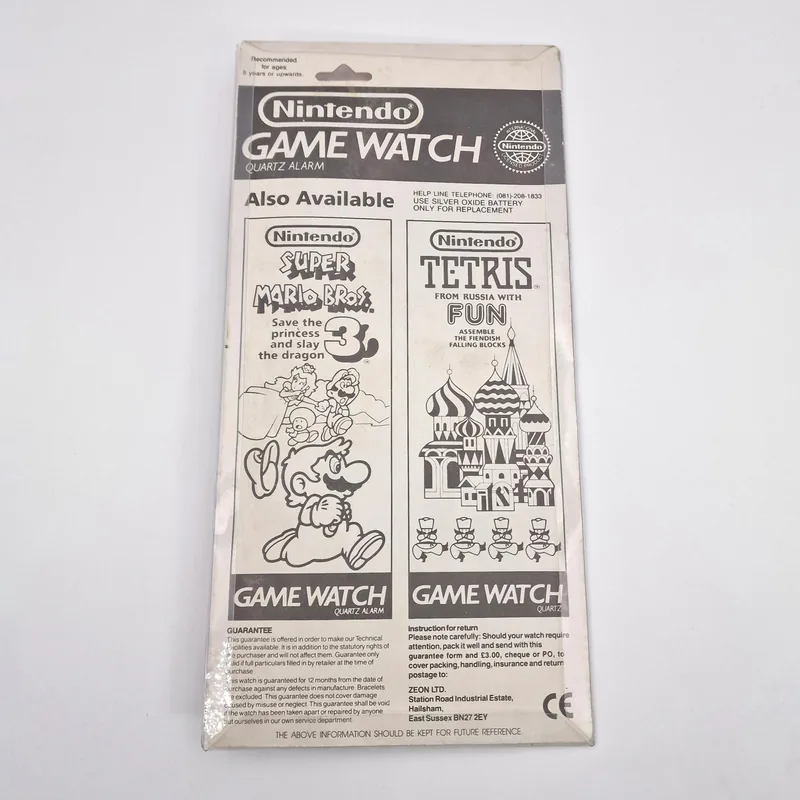 Nintendo - The Legend of Zelda Game & Watch Quartz Alarm (United Kingdom) Blister, Sealed - 이미지 2/2