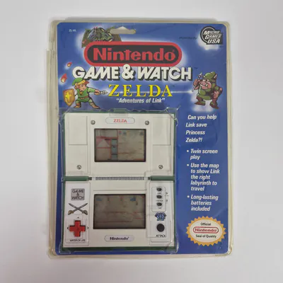 Nintendo Game & Watch Zelda - The Adventures of Link (United States) Blister Sealed, MicroGames USA