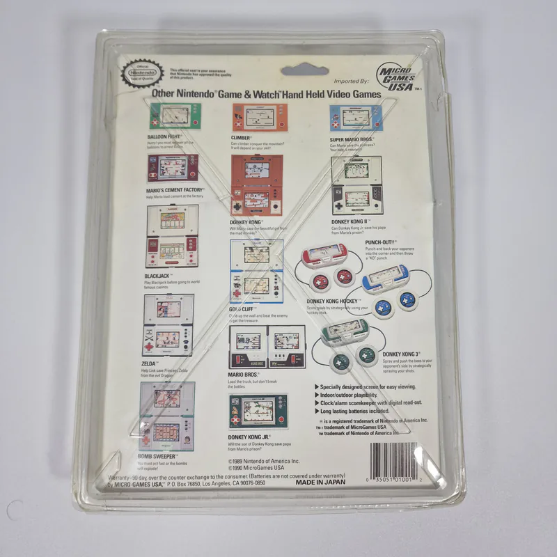 Nintendo Game & Watch Zelda - The Adventures of Link (United States) Blister Sealed, MicroGames USA - 圖片 2/4