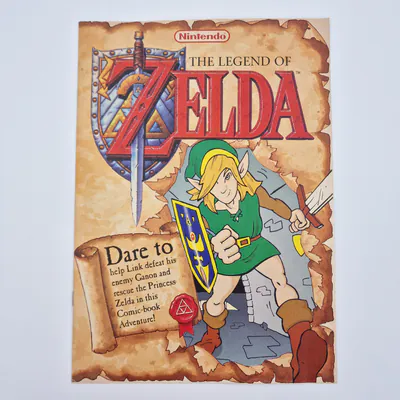 The Legend of Zelda Comic - Live the Ultimate Challenge! (United Kingdom) Zelda A Link To The Past & Link's Awakening