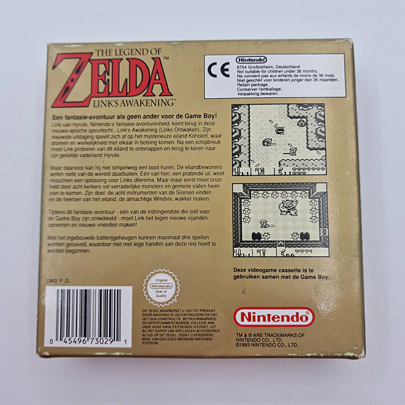 The Legend of Zelda Link's Awakening (Netherlands) Nintendo, Game Boy - 圖片 2/8