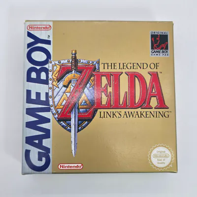 The Legend of Zelda Link's Awakening (United Kingdom) Nintendo UK , Game Boy 1st Print