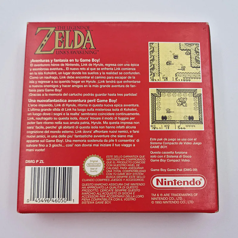The Legend of Zelda Link's Awakening Classics Series (Spain) Nintendo, Game Boy - Immagine 2 di 9