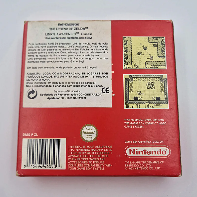 The Legend of Zelda Link's Awakening Classics Series (Portugal) Nintendo, Game Boy - 圖片 2/9