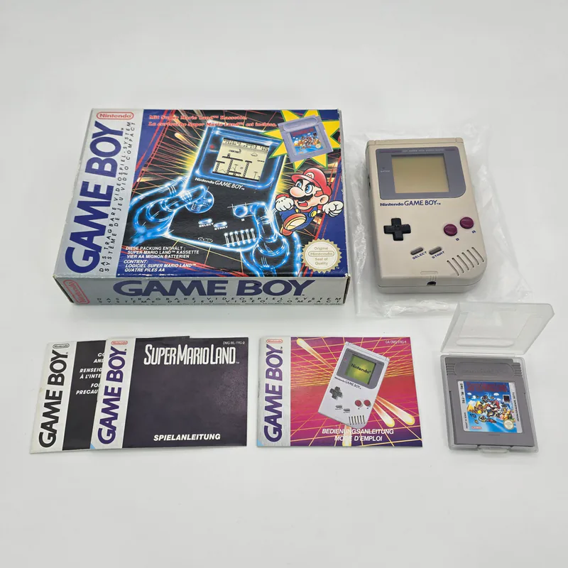Game Boy Gray Classic - Super Mario Land Pack (Switzerland) - 이미지 2/5