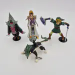 The Legend of Zelda Twilight Princess - Yujin Figures 2006 (Japan) Complete Set: Zelda, Link, Wolf, Ganondorf - 썸네일 2