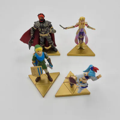 Hyrule Warriors 2016 Tomy Gacha Figures - Complete Set