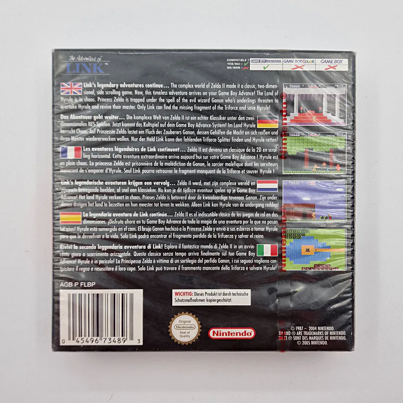 Zelda II - The Adventure of Link (Europe) Game Boy Advance, Sealed - 圖片 2/4