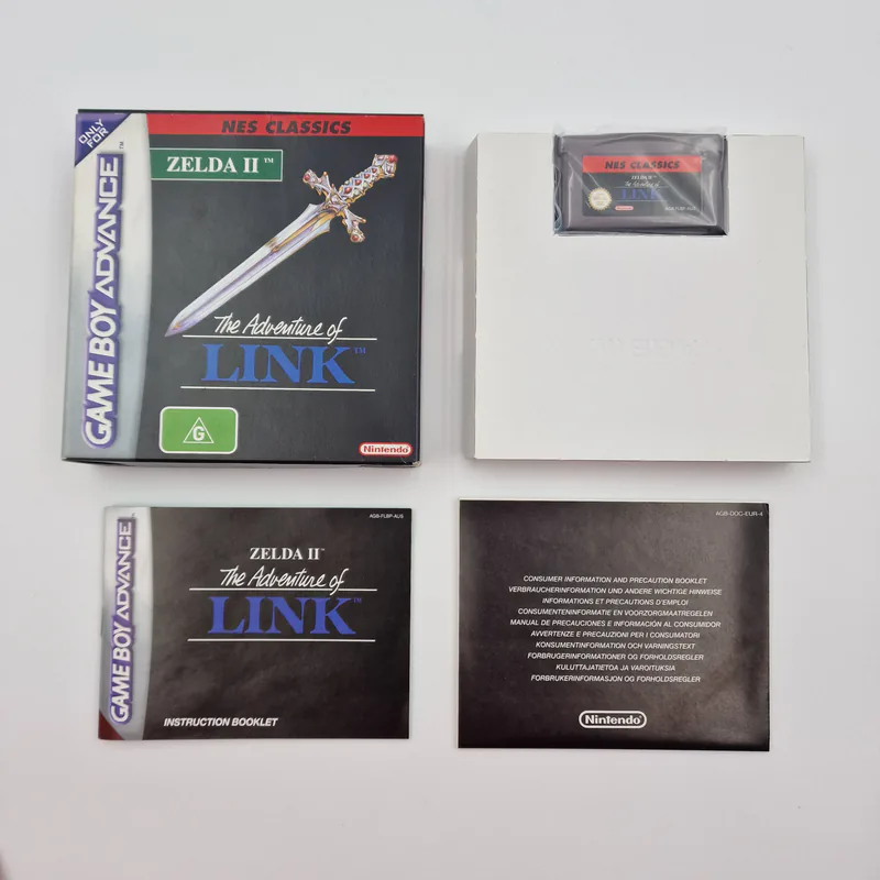 Zelda II - The Adventure of Link (Australia) Game Boy Advance, CIB - Bild 2 von 10