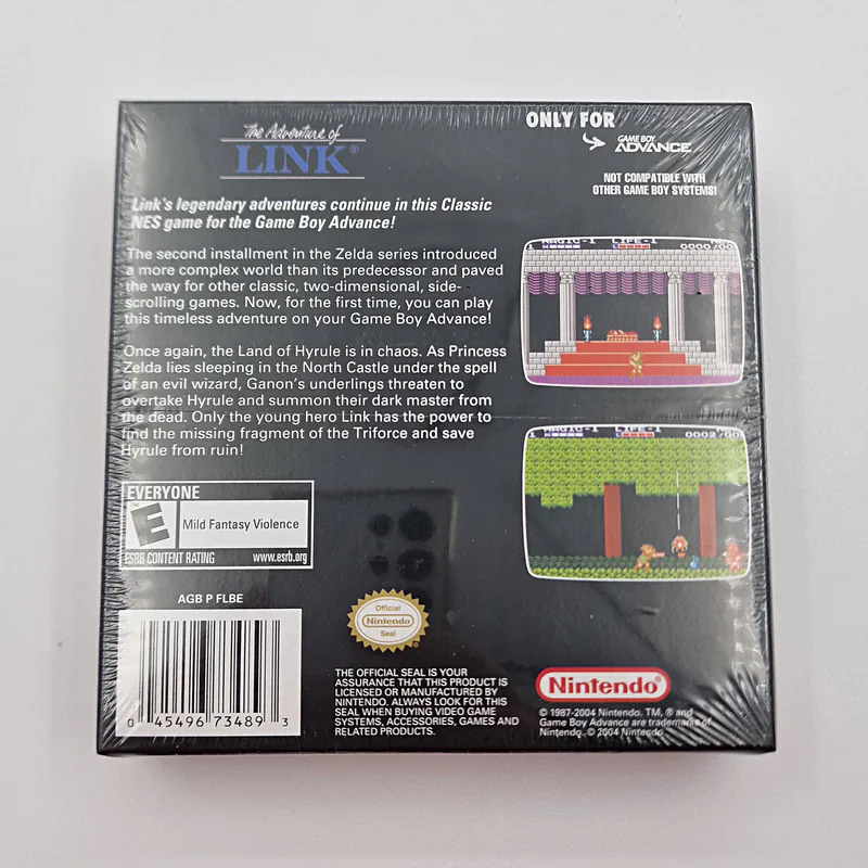 Zelda II - The Adventure of Link (United States) Game Boy Advance, New Sealed - 圖片 2/6