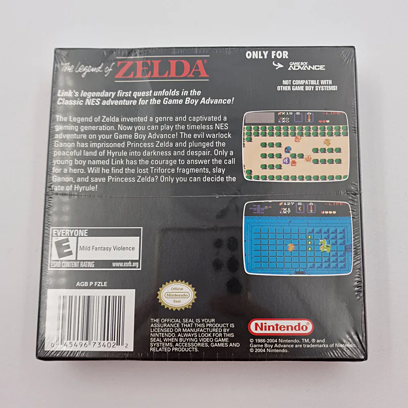 The Legend of Zelda NES Classics Series (United States) Game Boy Advance, Sealed - 圖片 2/6