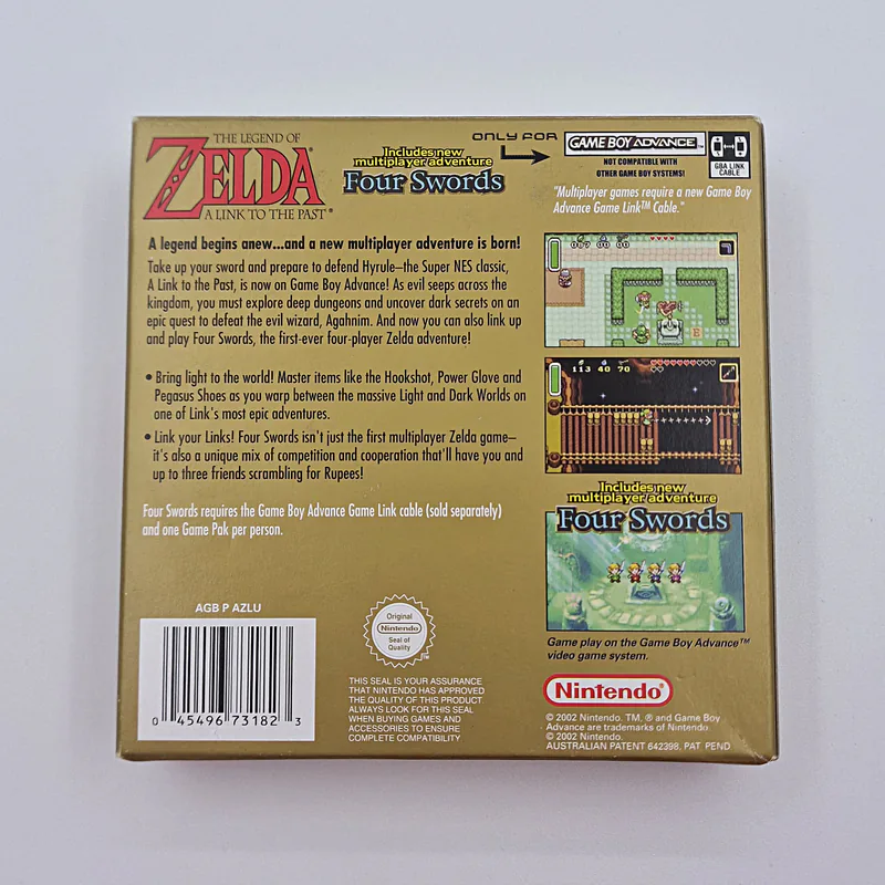 The Legend of Zelda A Link to the Past + Four Swords (Australia) Game Boy Advance - 圖片 2/13