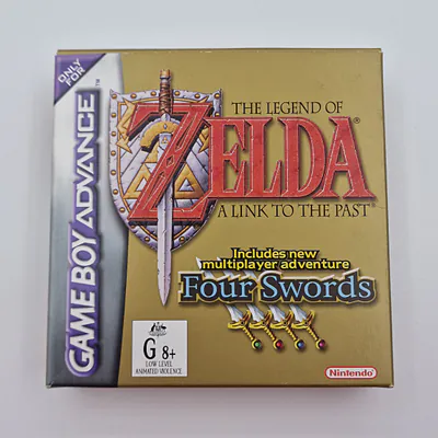 The Legend of Zelda A Link to the Past + Four Swords (Australia) Game Boy Advance