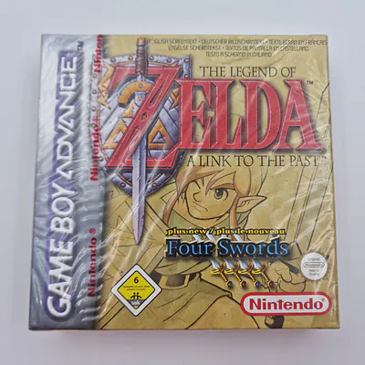 The Legend of Zelda A Link to the Past + Four Swords (Europe) Game Boy Advance, Sealed