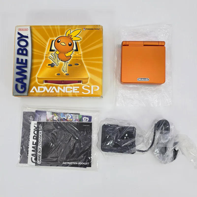 Game Boy Advance SP - Torchic Orange Pokémon Center New York (United States) Limited Edition - 圖片 2/10