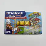 Habbo France 2005 - Hotel View Ticket Surf 10€ - habbohotel.fr - 縮圖 1