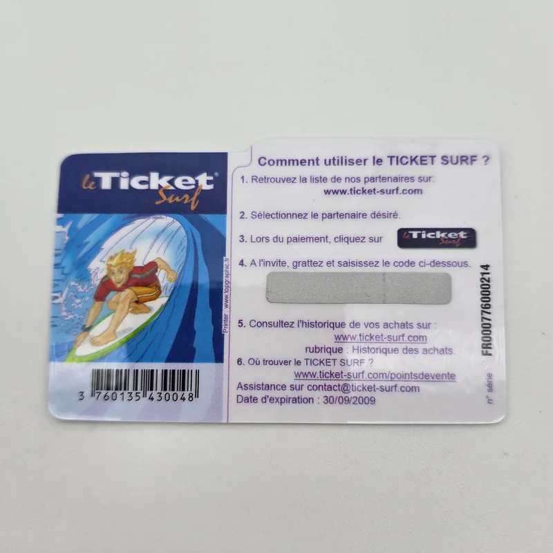 Habbo France 2005 - Hotel View Ticket Surf 10€ - habbohotel.fr - 圖片 2/2