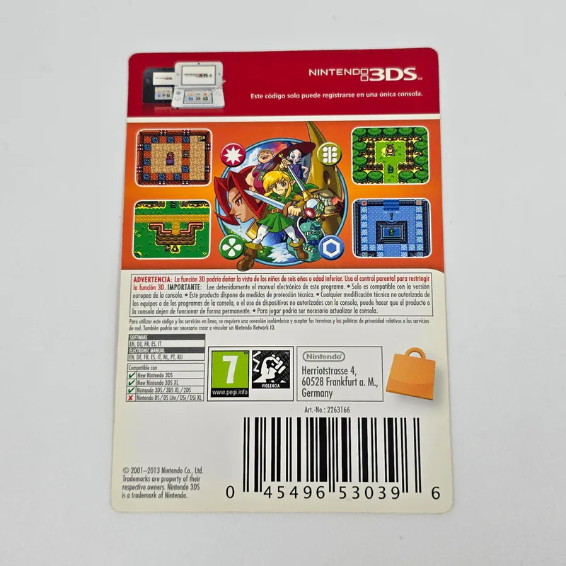 The Legend of Zelda Oracle of Seasons - Nintendo 3DS Virtual Console Store Card 5,99€ - 圖片 2/2