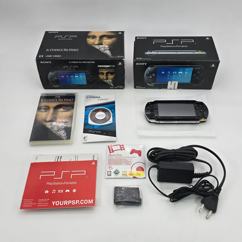 PSP 1004 Black - Pack Il Codice Da Vinci UMD Movie Bundle (Italy) - 圖片 2/8
