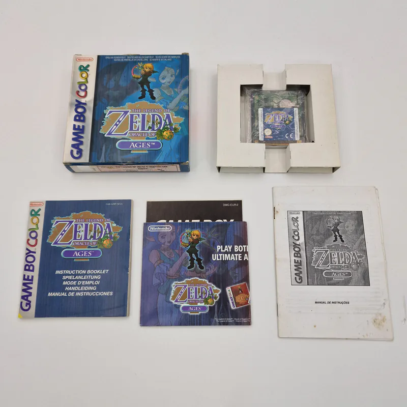 The Legend of Zelda Oracle of Ages (Portugal), Nintendo Game Boy Color - 圖片 2/6