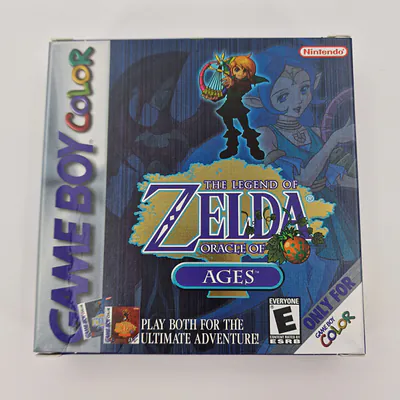 The Legend of Zelda Oracle of Ages (United States) 1st Print, Game Boy Color