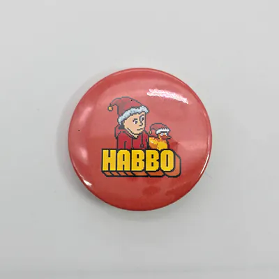 Habbo Pin 2006 - Red Holiday Duck
