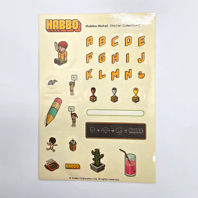 Habbo.com Stickers 2004 (United States)