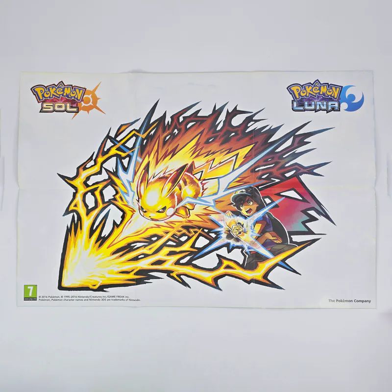 Pokémon Sol & Pokémon Luna - Pre Order Poster GAME Store (Spain) - 圖片 2/2