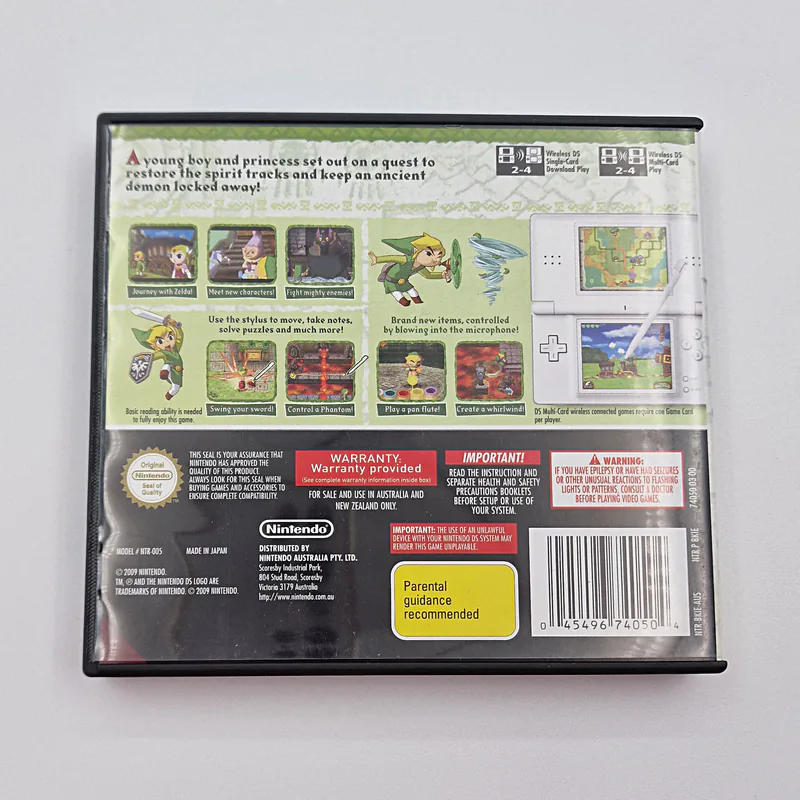 The Legend of Zelda Spirit Tracks (Australia) Nintendo DS - 圖片 2/4