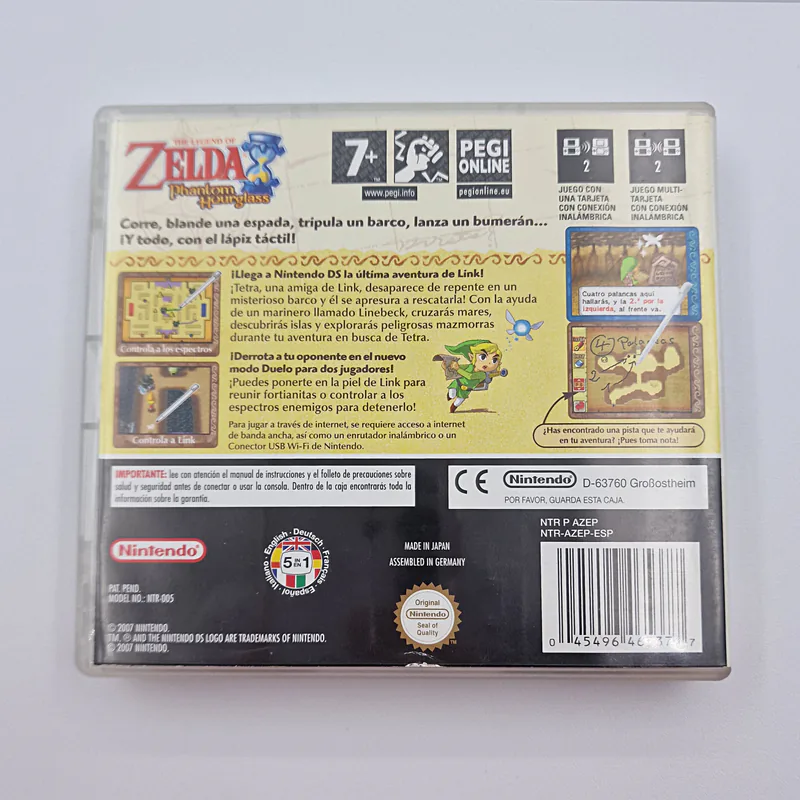The Legend of Zelda The Phantom Hourglass (Spain) Nintendo DS - 圖片 2/4
