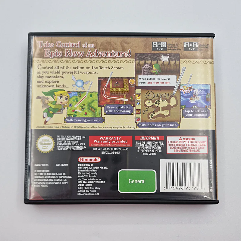 The Legend of Zelda The Phantom Hourglass (Australia) Nintendo DS - Image 2 sur 4