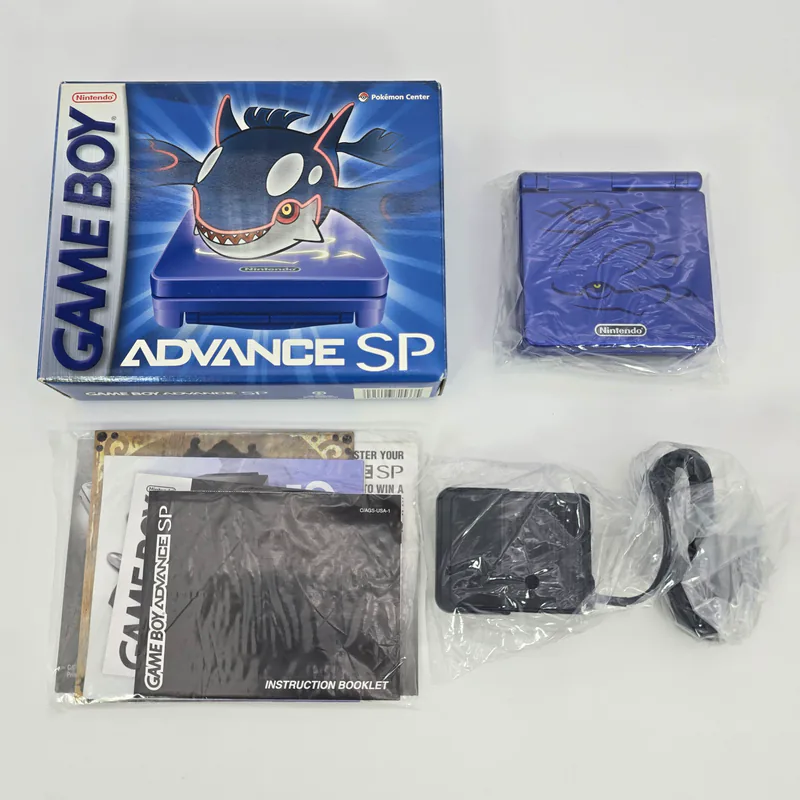Game Boy Advance SP - Kyogre Pokémon Center New York Limited Edition (United States) - 圖片 2/12