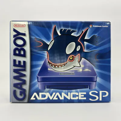 Game Boy Advance SP - Kyogre Pokémon Center New York Limited Edition (United States)