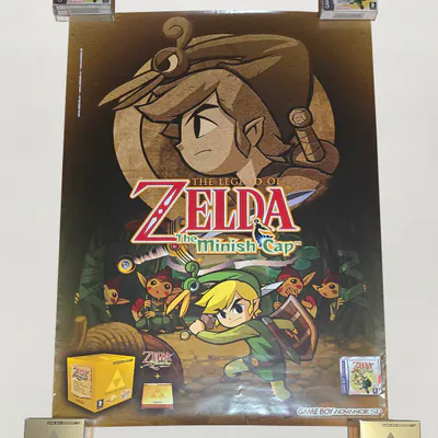 The Legend of Zelda The Minish Cap - Store Poster (Sweden) A1 Size, Bergsala AB