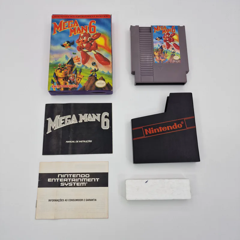 Mega Man 6 Playtronic (Brazil) Nintendo NES - 圖片 2/7