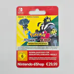 Pokémon Schwert & Schild DLC Prepaid Card (Germany) Nintendo 3DS eShop - 縮圖 1